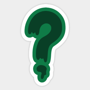 gravity falls question mark Sticker